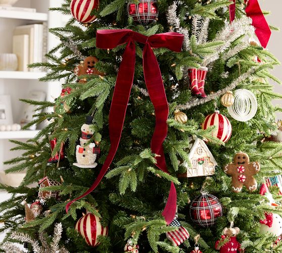 Bow Tree Clips - Set of 6