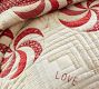Peppermint Swirls Reversible Quilt