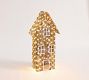 Lit Rattan Gingerbread Collection