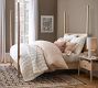 Stella Damask Printed Duvet Cover