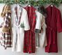 Stewart Plaid Flannel Faux Fur Robe