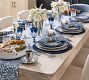 Hanukkah Botanical Stoneware Dinner Plates - Set of 4