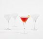Antique Cut Martini Glasses