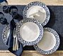 Hanukkah Botanical Stoneware Dinner Plates - Set of 4