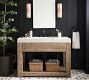 Vintage Rounded Rectangular Mirror