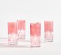 Antique Cut Highball Glasses - Set of 4