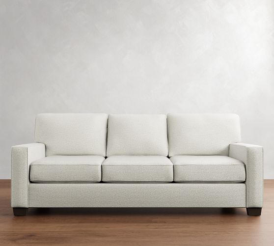 Pottery barn apartment size sofa sales