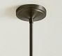 Flared Woven Pole Pendant (18&quot;)