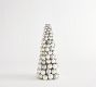 Lit Silver Ornament Tree