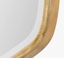 Oceano Gold Frame Wall Mirror