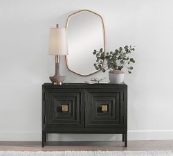 Oceano Gold Frame Wall Mirror