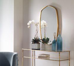 Oceano Gold Frame Wall Mirror