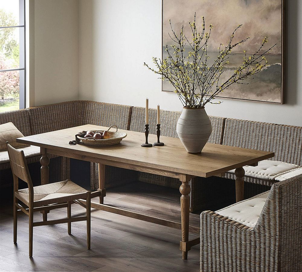 Plymouth Extendable Dining Table (88&quot;-124.5&quot;)