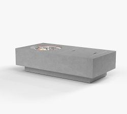 Edison Rectangular Propane Fire Pit Table (60&quot;)