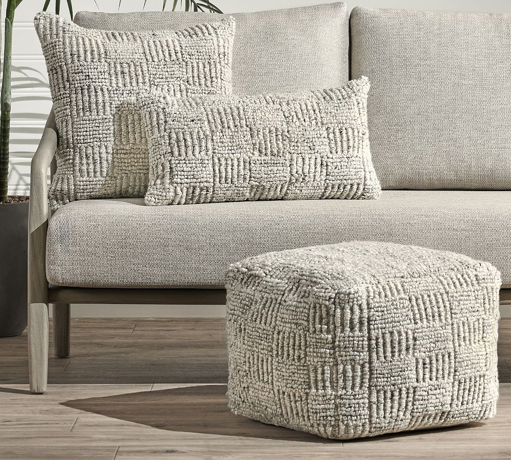 Breea Outdoor Pouf