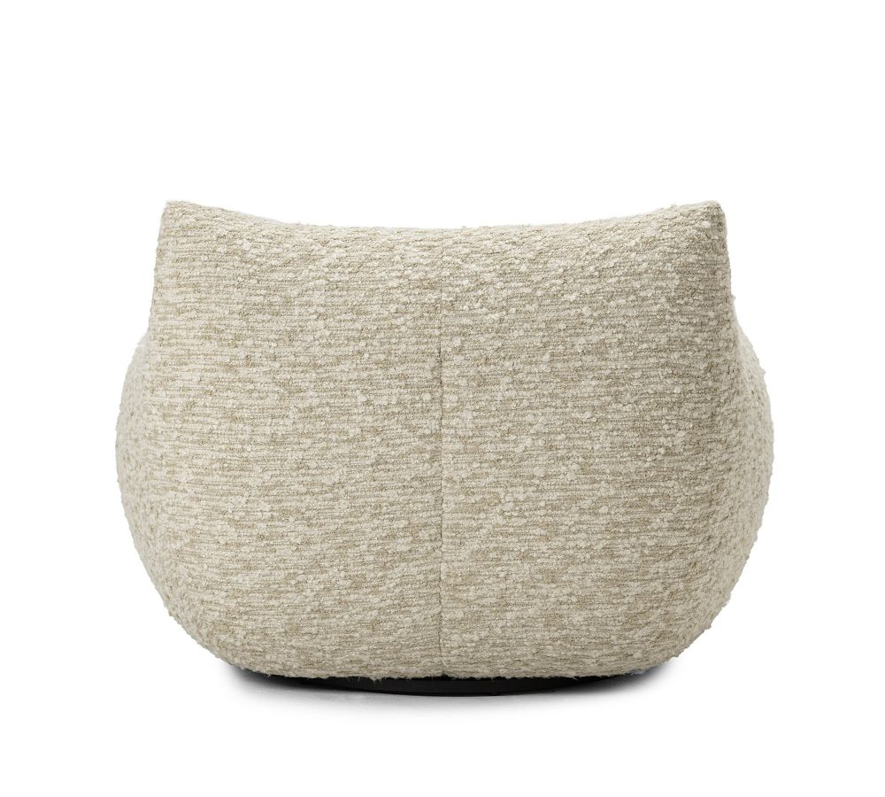 Hawthorn Upholstered Swivel Armchair - Stylish Comfort