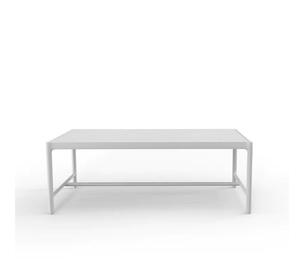 Halen Metal Rectangular Outdoor Coffee Table (50&quot;)