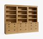 Aubrey Bookcase with Cabinets (108&quot;)