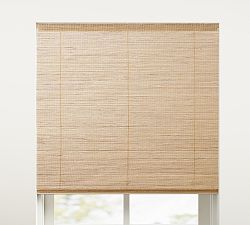 Custom Aluma Bamboo Unlined Shade