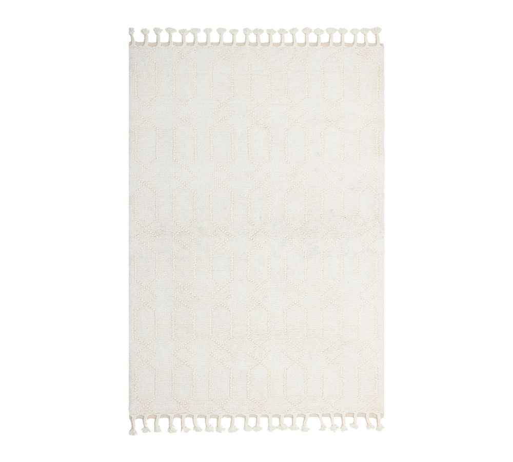 Kaia Handwoven Wool Shag Rug