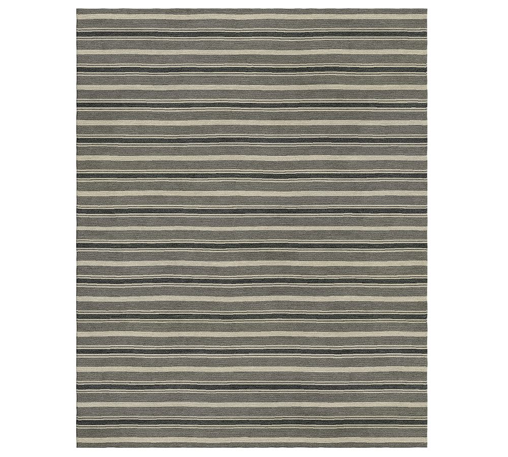 Custom Oda Dhurrie Striped Rug