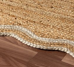 Olivya Jute Scallop Rug