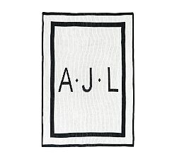 Rayna Personalized Double Border Throw