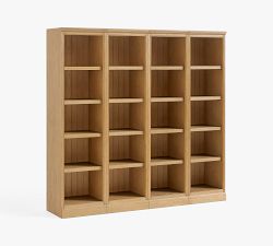 Aubrey Shelf with Cabinets (74.5&quot;)
