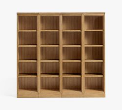Aubrey Shelf with Cabinets (74.5&quot;)