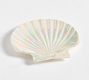 Pearlescent Shell Stoneware Platter