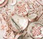 Terracotta Hand Painted Appetizer Plates - Set of 4