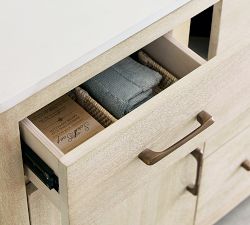 Aptos 52&quot; Single Wide Sink Vanity
