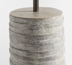 Cooke Terracotta Column Table Lamp (25&quot;-30&quot;)