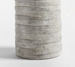 Cooke Terracotta Column Table Lamp (25&quot;-30&quot;)