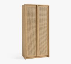 Marina Cane Tall Storage Cabinet (36&quot;-108&quot;)