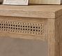 Marina Cane Storage Shelf Desk Set (126&quot;)