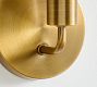 Marion Woven Scalloped Sconce (12&quot;)