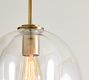 Odette Glass Globe Pendant (12&quot;)