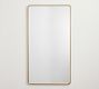Vintage Rounded Tall Rectangular Mirror