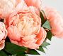 Faux Composed Coral Peonies