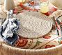 Beaded Charger Plates - Set of 4