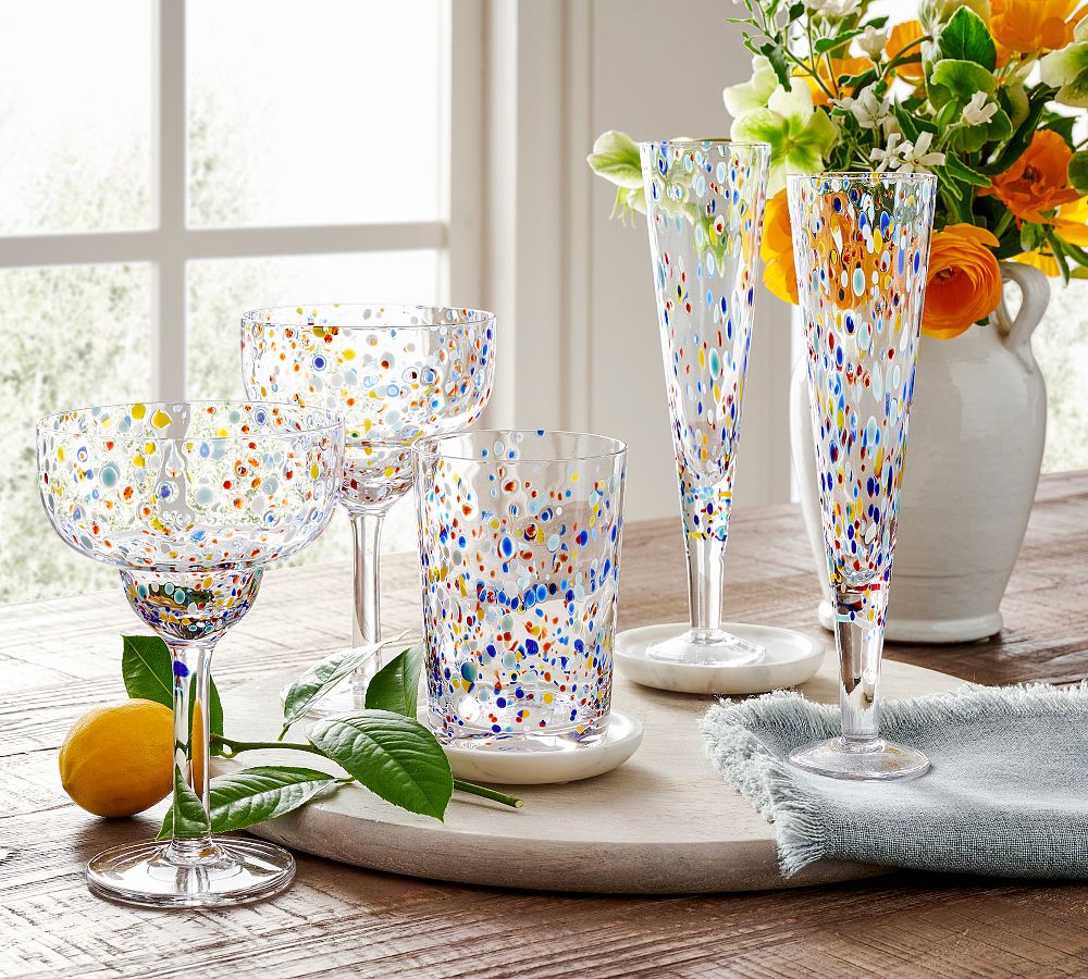 Confetti Splatter Drinkware Collection