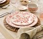 Terracotta Hand Painted Appetizer Plates - Set of 4
