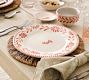 Terracotta Hand Painted Dinner Plates - Set of 4
