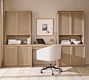 Marina Cane Storage Cabinet Desk (126&quot;)