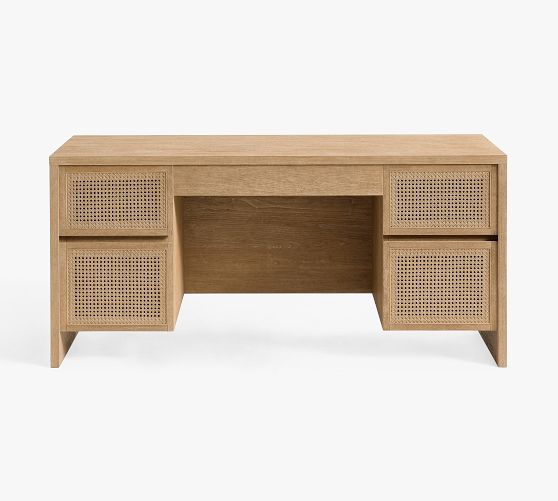 Marina Cane Executive Desk (64")