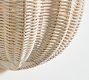 Marion Woven Scalloped Sconce (12&quot;)