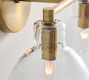 Bridget Recycled Glass Double Sconce (14&quot;)