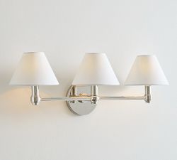 Everett Metal Triple Sconce 24" - Modern Wall Light