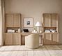 Marina Grand Cane Console Desk with Storage (126&quot;)